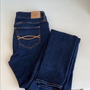 Dark jean stretchy jegging Abercrombie & Fitch